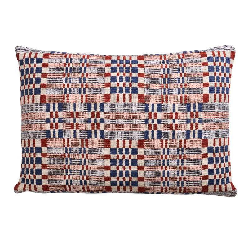 Brimfield Pillow Cover & Insert, Red, Rectangle 12"H x 16"W