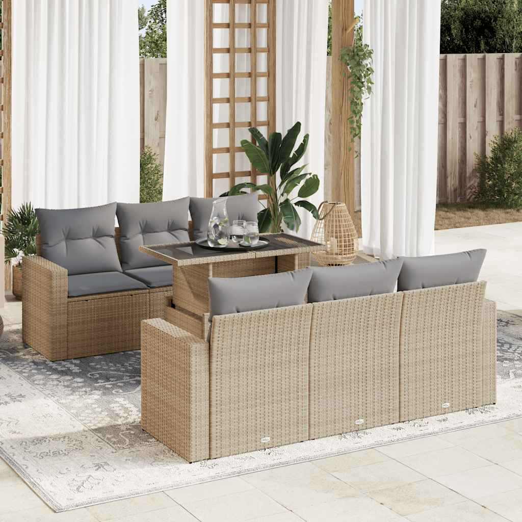 Gartensofa Anslee mit Kissen