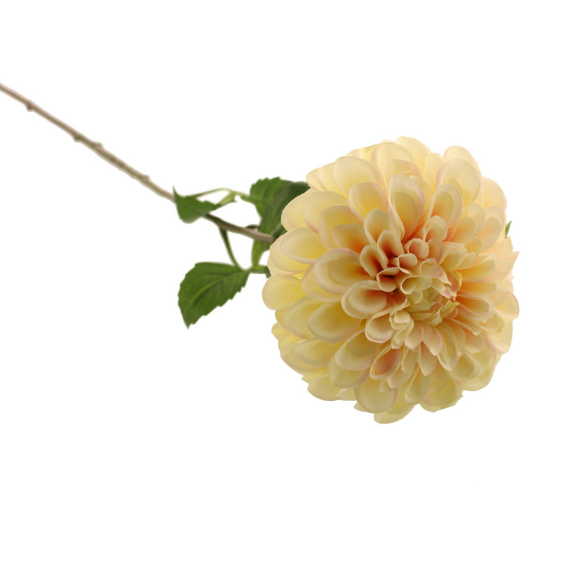 Faux Silk Dahlia Arrangement, Yellow