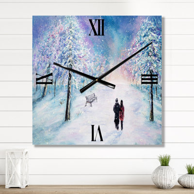 Metal Wall Clock
