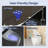 Smart Bidet Toilet with Auto Open/Close Lid, Siphon Jet Flush, 1.27 GPF Auto Dual Flush, Heated Seat, Warm Wash, Air Dryer, Soft Closing Seat, Wireless Remote Control