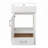 Bathroom Vanity with Ceramic Sink-1485343406