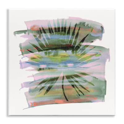 Plaque de palmier tropical de rêve tropical, design par Susan Jill