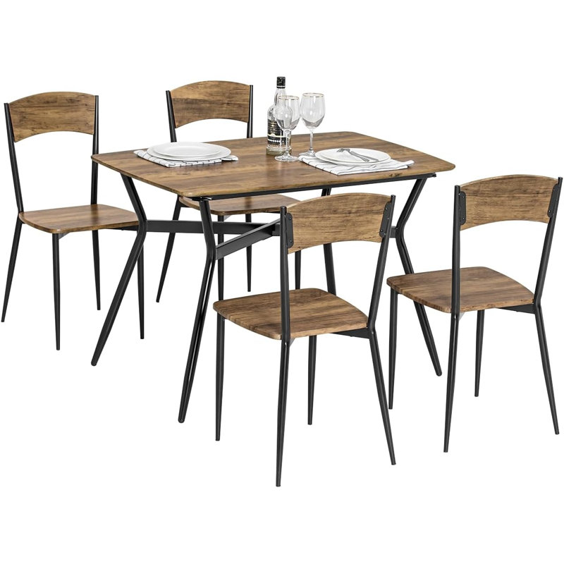 Daryl 4 - Person Dining Set