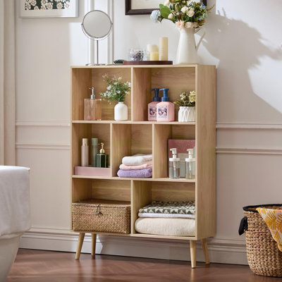3-Tier Freestanding Open Cube Bookshelf