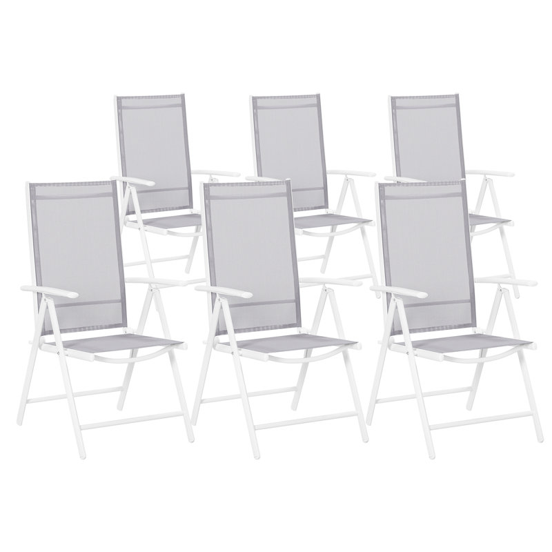 Solange Stacking Patio Dining Armchair with Cushion
