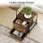 Computer Desk, 2-in-1 L-Shaped or Straight Convertible Desk with Power Outlets & Fabric Drawers, CPU Shelf, Monitor Riser-1131489847