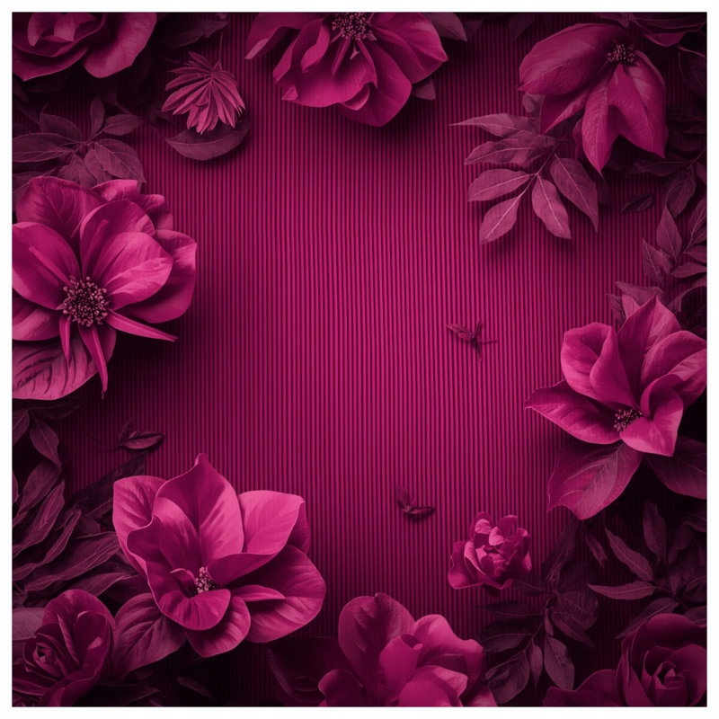 Coussins décoratifs roses à double face, 14 X 14 pouces