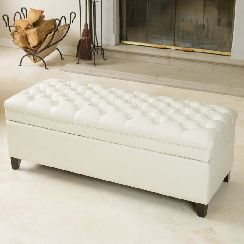 Tufted Storage Ottoman