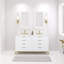 Ensemble de meuble-lavabo double 60 po Gervais-570474249