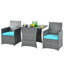 Ensemble de conversation en osier / rotin pour 2 personnes avec coussins Silburn-562582936-665555339