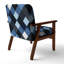 Tartan à carreaux - Fauteuil d'appoint rembourré à motifs-491257197-481521171