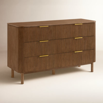 Nova 60" Reeded Double Dresser