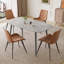 Table de salle à manger de 55 po avec 4 chaises rembourrées-31203945-31203936