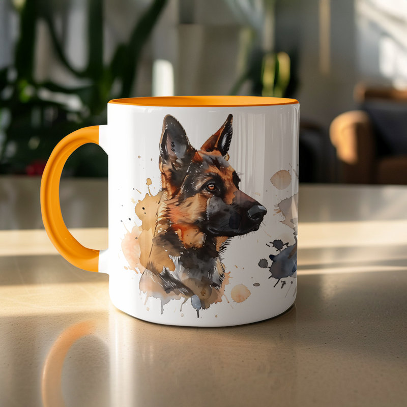 Mug, 3, Orange