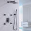 Système de douche complet avec valve brute