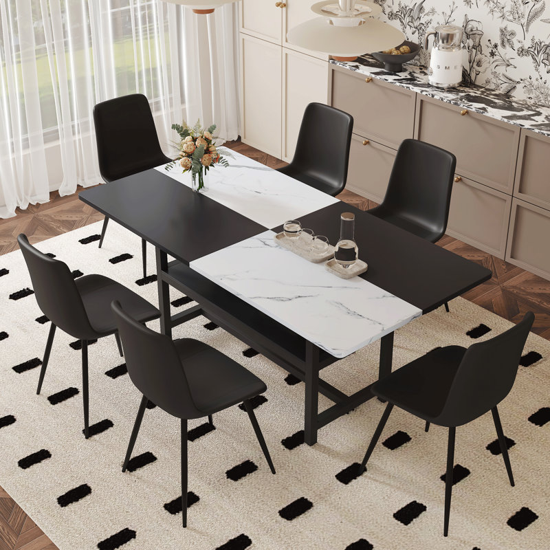 Versatile Dining Set Mdf Modern Home Dining And Gathering