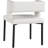 Caleb Upholstered Arm Chair in White-1340750131