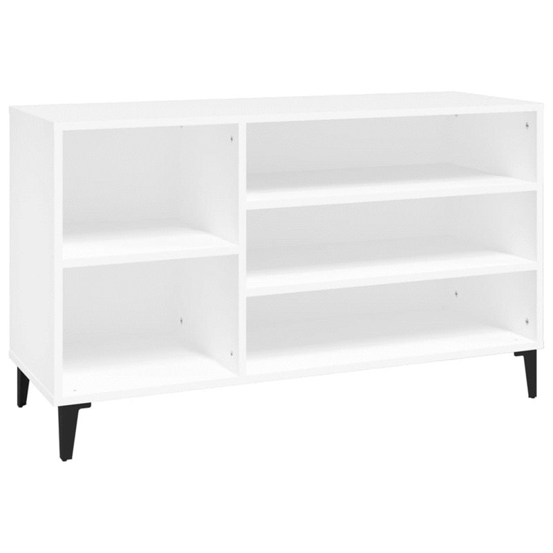 Behruz 11 Pair Shoe Storage Cabinet, White