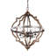 Lustre géométrique à intensité variable 6 lumières Freemont-526789559-526789553