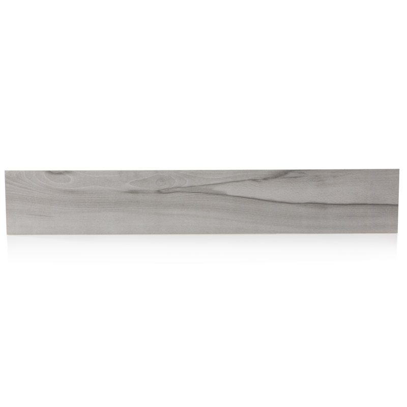 Carreau de sol et carrelage 48 "x 8" aspect bois, Gris