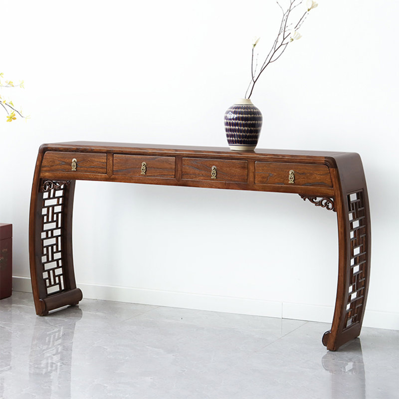 Console Retro Classical Art, Brun