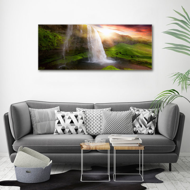 Waterfall - No Frame Print on Canvas