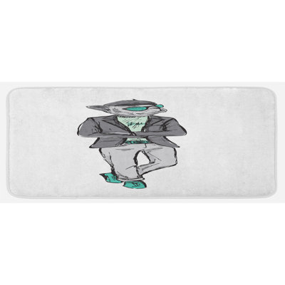 Tapis de cuisine hipster