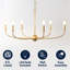 Lustre DEL 35 po Ainsley-547096731