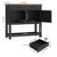 Console 35,4 "avec tiroirs et armoire Latiasha-1924840168