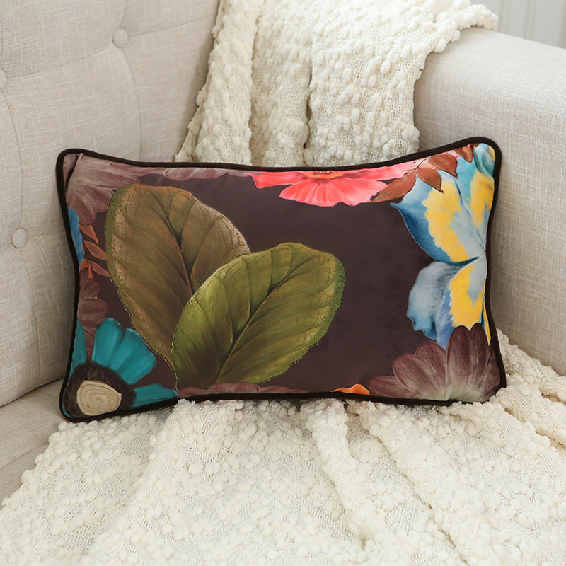 Housse de coussin rectangulaire