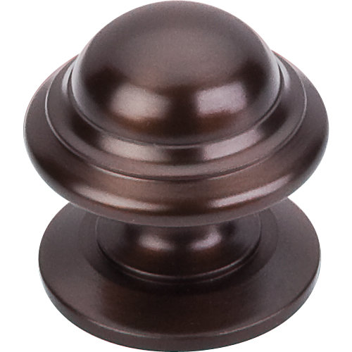 Empress 1 3/8" Diameter Round Knob, Oiled Rubbed Bronze