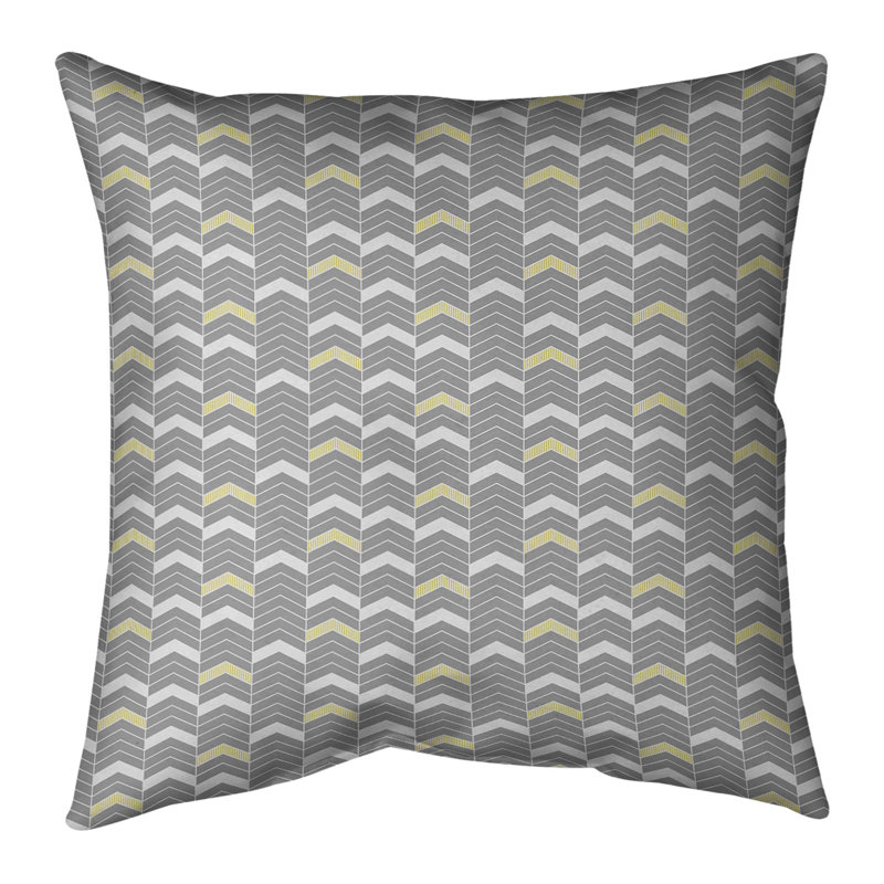 Coussin Rhonda Cheval, H 18 po x l 18 po, Bourre en polyester, Jaune