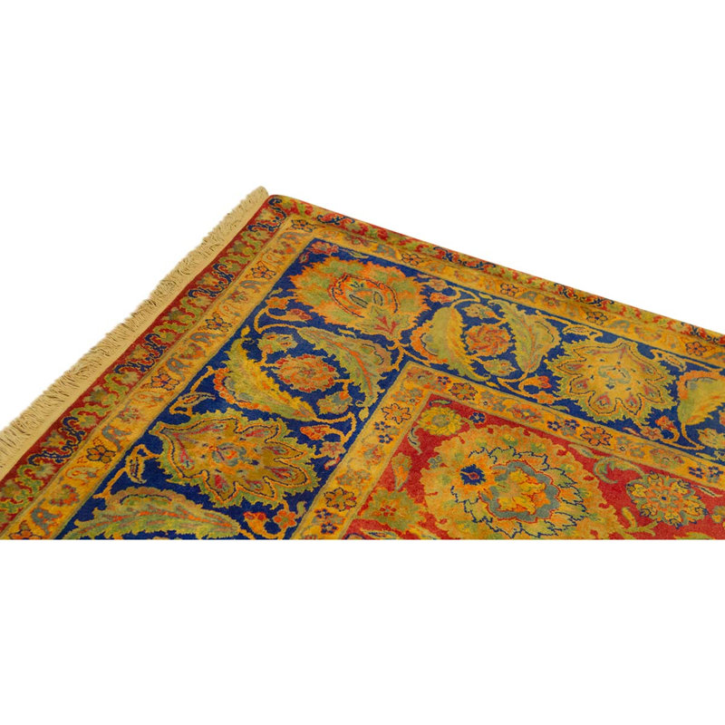 One-of-a-Kind Rectangle 9'2" X 11'9" Hand Knotted Area Rug