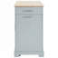 Kitchen Island with Trash Can Storage Cabinet, Power Outlet, Internal Storage Rack, Rolling Kitchen Islands on 5 Wheels with 3 Drawer-738740550