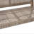 Outdoor Wicker And Acacia Wood Loveseat