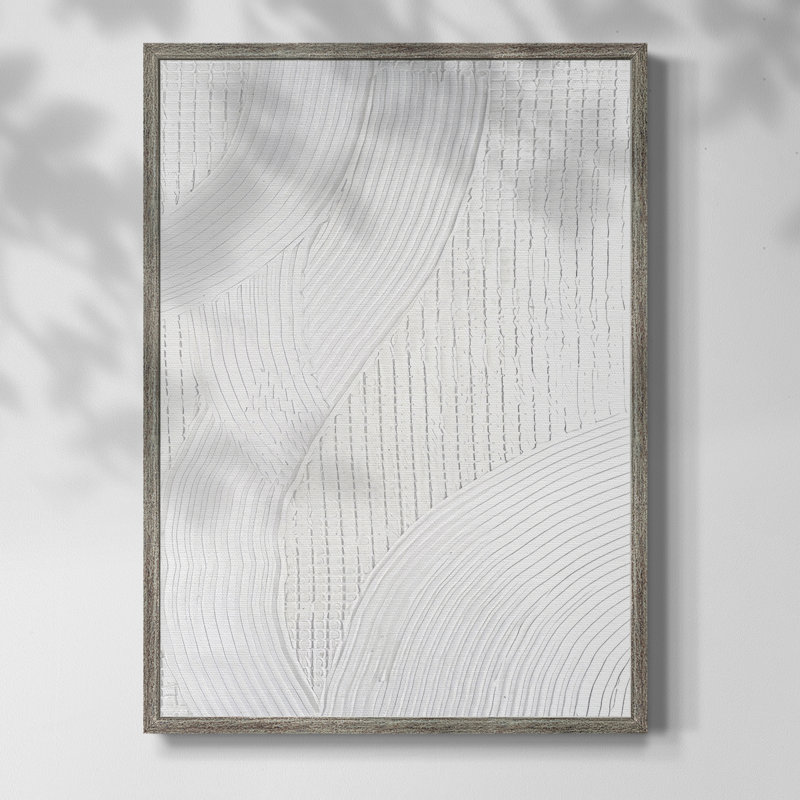 Salt Lakes III Framed Print - Solid Wood, 11" H x 9" W