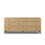 Hazel 6 Drawer Dresser-Light Wash Oak