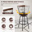 Tabouret de bar à hauteur ajustable Arwilda-88609908