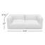 GROW 74.8" Wide Outdoor Symmetrical Patio Sectional with Cushions