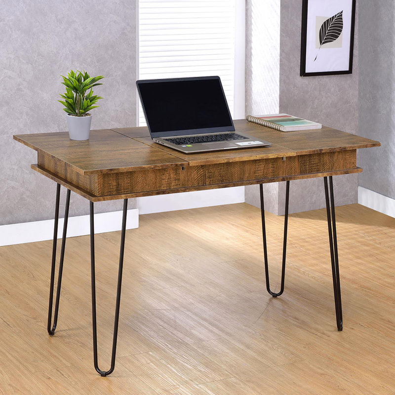 Bureau d'écriture avec 4 rangements cachés