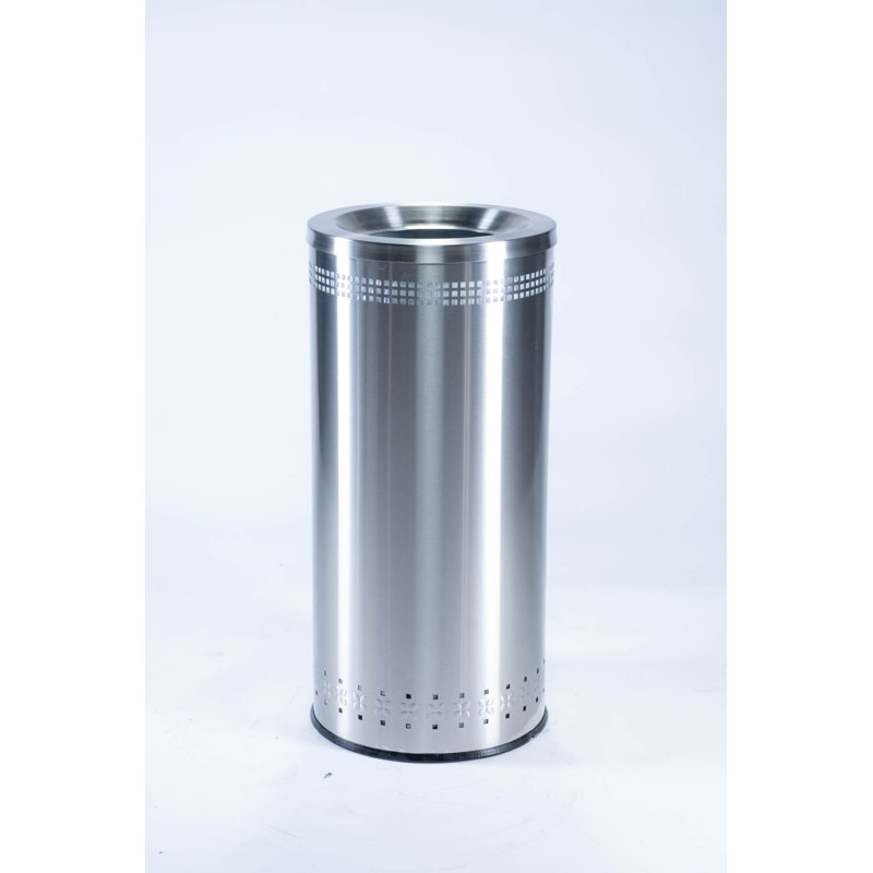 Poubelle en acier inoxydable à 25 gallons® Precision Series, Inoxydable