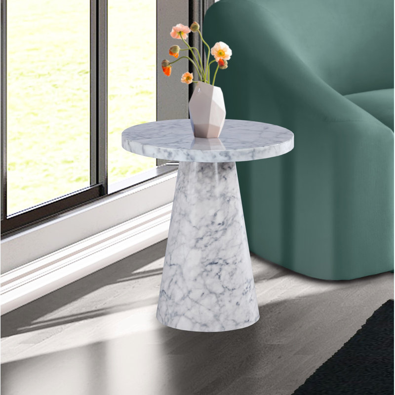 Table de bout Artequent, Blanc