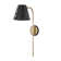 Daphne Plug-in Armed Sconce