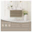 Meuble-lavabo mural 36 po avec surface solide et tiroirs à fermeture en douceur, gris cendré