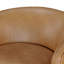Fauteuil pivotant en similicuir Saddle-72028713