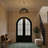 3-Lamp Black Vine Weaving Dimmable Pendant Light