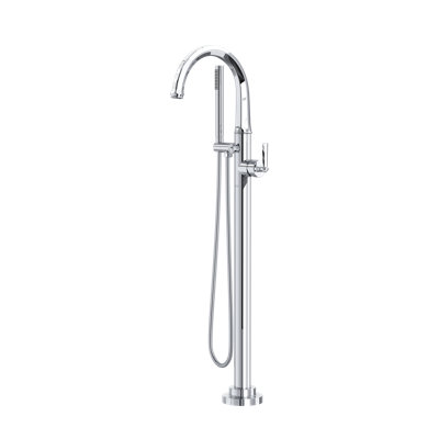 Modelle Single Hole Floor Mount Tub Filler Trim