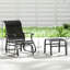 Fauteuil oscillant d'extérieur à haut dossier Garden-998736134