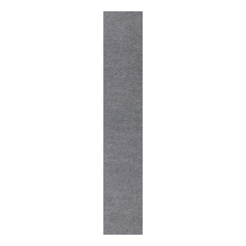 Sous-tapis Hokku Designs Timora, Tapis de couloir 2 pi 6 po x 13 pi 9 po